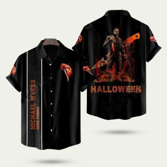 Michael Myers Home Coming Halloween Hawaiian Shirt | Newhawaiianshirts