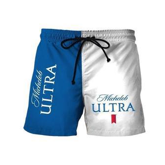 Michelob Ultra Swim Trunks | Newhawaiianshirts