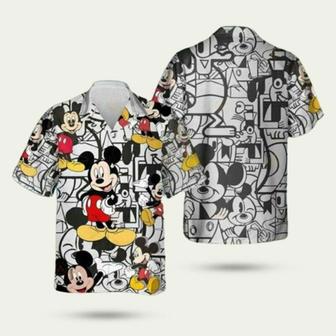 Mickey Mouse Disney Retro Hawaiian Shirt | Newhawaiianshirts UK