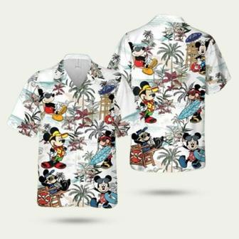 Mickey Mouse Summer Beach Hawaiian Shirt | Newhawaiianshirts CA