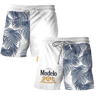 Modelo Tropical Fern Swim Trunks | Newhawaiianshirts