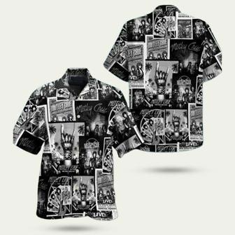 Motley Crue Retro Hawaiian Shirt | Newhawaiianshirts DE