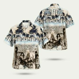 Motley Crue Tribal Tropical Hawaiian Shirt | Newhawaiianshirts