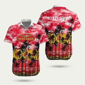 Moto Guzzi Motorcycle Hawaiian Shirt | Newhawaiianshirts DE