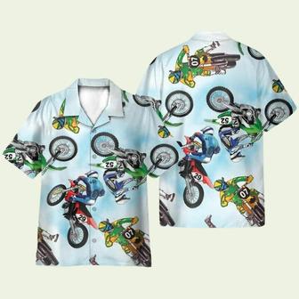 Motocross Mens Hawaiian Shirt | Newhawaiianshirts DE