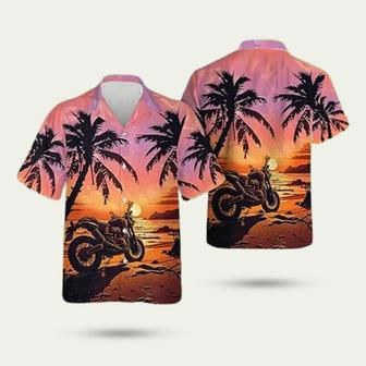 Motorcycle Racing Vintage Summer Hawaiian Shirt | Newhawaiianshirts UK