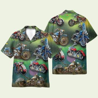 Motorcycle Vintage Hawaiian Shirt | Newhawaiianshirts DE