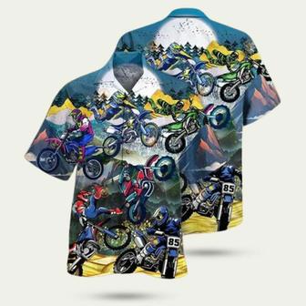 Motorcycle When Life Gets Complicated I Ride Cool Hawaiian Shirt | Newhawaiianshirts AU