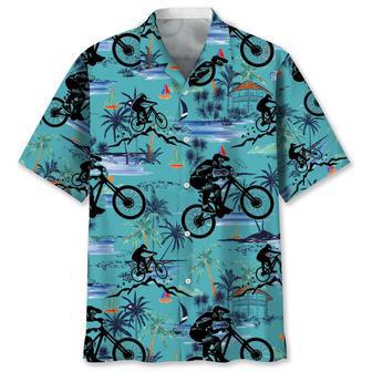 Mountain Bike Beach Hawaiian Shirt Summer Gifts | Newhawaiianshirts AU