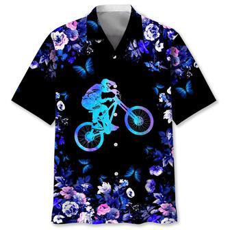 Mountain Bike Hawaiian Nature Hawaiian Shirt Summer Gifts | Newhawaiianshirts UK