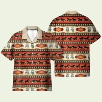 Native Horse Hawaiian Shirt | Newhawaiianshirts DE