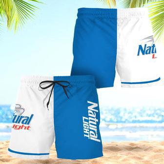 Natural Light Basic Colorful Swim Trunks | Newhawaiianshirts UK