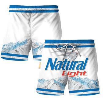 Natural Light Mountain Swim Trunks | Newhawaiianshirts AU