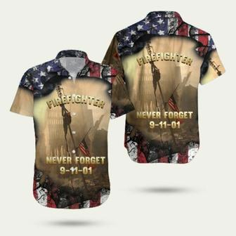 Never Forget 911 Us Eagle Hawaiian Shirt | Newhawaiianshirts AU