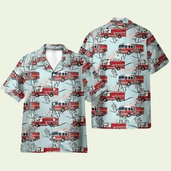 North Carolina Gastonia Fire Department Hawaiian Shirt | Newhawaiianshirts CA