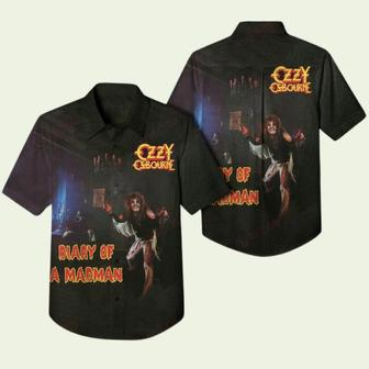 Ozzy Osbourne Diary Of A Madman 1981 Album Hawaiian Shirt | Newhawaiianshirts CA