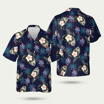 Pabst Blue Ribbon Beer Floral Hawaiian Shirt | Newhawaiianshirts AU