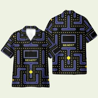 Pacman Gameplay Hawaiian Shirt | Newhawaiianshirts