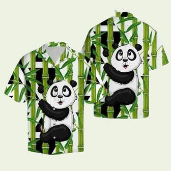 Panda Bamboo Hawaiian Shirt | Newhawaiianshirts UK