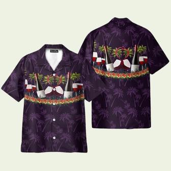 Paradise Red Wine Hawaiian Shirt | Newhawaiianshirts UK