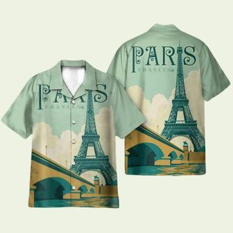 Paris France Hawaiian Shirt | Newhawaiianshirts DE