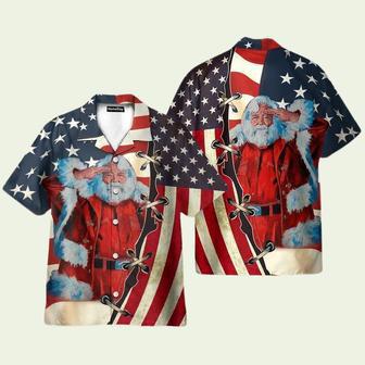 Patriotism America Christmas Hawaiian Shirt | Newhawaiianshirts DE