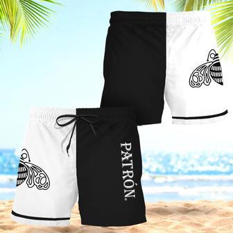 Patron Tequila Basic Colorful Swim Trunks | Newhawaiianshirts CA