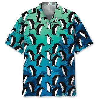 Penguins Ocean Hawaiian Shirt Summer Gifts | Newhawaiianshirts DE