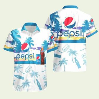 Pepsi Tropical Palm Tree Hawaiian Shirt | Newhawaiianshirts UK