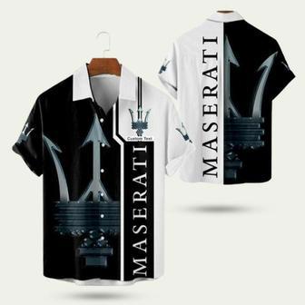 Personalized Maserati Vehicle Hawaiian Shirt | Newhawaiianshirts DE