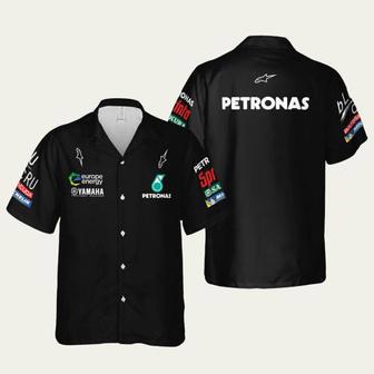 Petronas Yamaha Black Hawaiian Shirt | Newhawaiianshirts AU