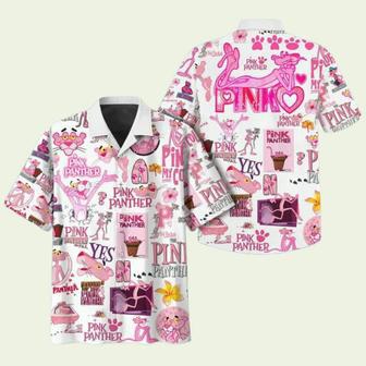 Pink Panther Cartoon Movies Hawaiian Shirt | Newhawaiianshirts CA