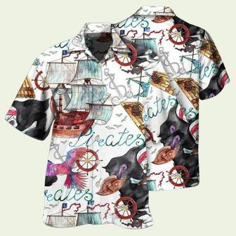 Pirate Hawaiian Shirt Ocean Pirate Hawaiian Shirt | Newhawaiianshirts UK