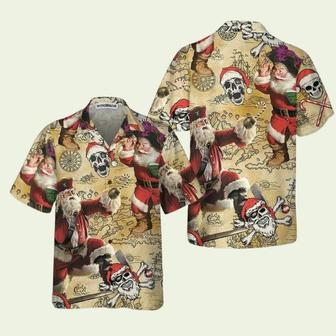 Pirate Santa Claus Hawaiian Shirt | Newhawaiianshirts CA