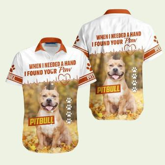 Pitbull Dog Lover Aloha Hawaiian Shirt | Newhawaiianshirts DE