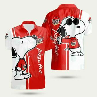 Pizza Hut Snoopy Hawaiian Shirt | Newhawaiianshirts CA