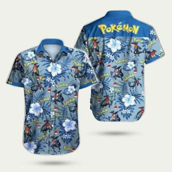 Pokemon Garchomp Hawaiian Graphic Hawaiian Shirt | Newhawaiianshirts DE