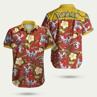 Pokemon V Hawaiian Shirt | Newhawaiianshirts DE