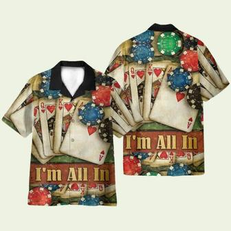 Poker Im All In Hawaiian Shirt | Newhawaiianshirts AU