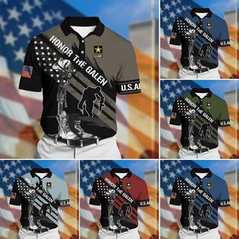 Premium U.S Army Veteran Polo Shirt - Monsterry CA