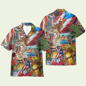 Puerto Rico Aesthetic Amo Mi Patria Hawaiian Shirt | Newhawaiianshirts DE