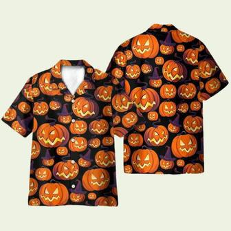 Pumpkin Halloween Hawaiian Shirt | Newhawaiianshirts DE