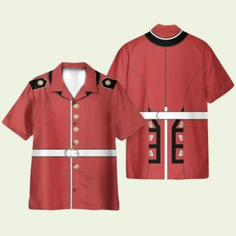 Queens Guard Cosplay Costume Hawaiian Shirt | Newhawaiianshirts UK