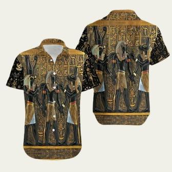 Rameses Anubis Ancient Egypt Hawaiian Shirt | Newhawaiianshirts AU