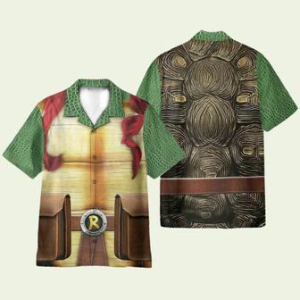 Raphael Raph Tmnt Cosplay Costume Hawaiian Shirt | Newhawaiianshirts DE