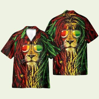 Reggae Lion Hawaiian Shirt | Newhawaiianshirts UK