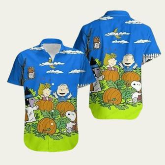 Retro Color Its The Great Pumpkin Charlie Brown Halloween Hawaiian Shirt | Newhawaiianshirts