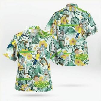 Rick And Morty Tropical Summer Beach Hawaiian Shirt | Newhawaiianshirts AU