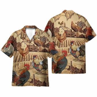 Rooster Vintage Hawaiian Shirt | Newhawaiianshirts DE