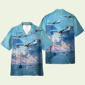 Royal Dutch Airlines Mcdonnell Dougla Hawaiian Shirt | Newhawaiianshirts DE